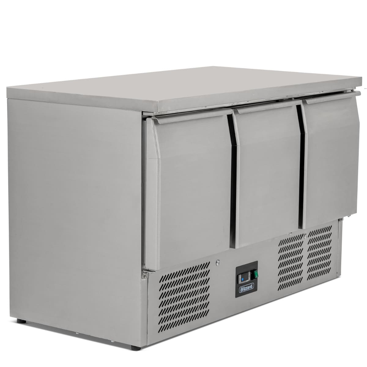 BLIZZARD Compact Triple Door Counter Refrigerator