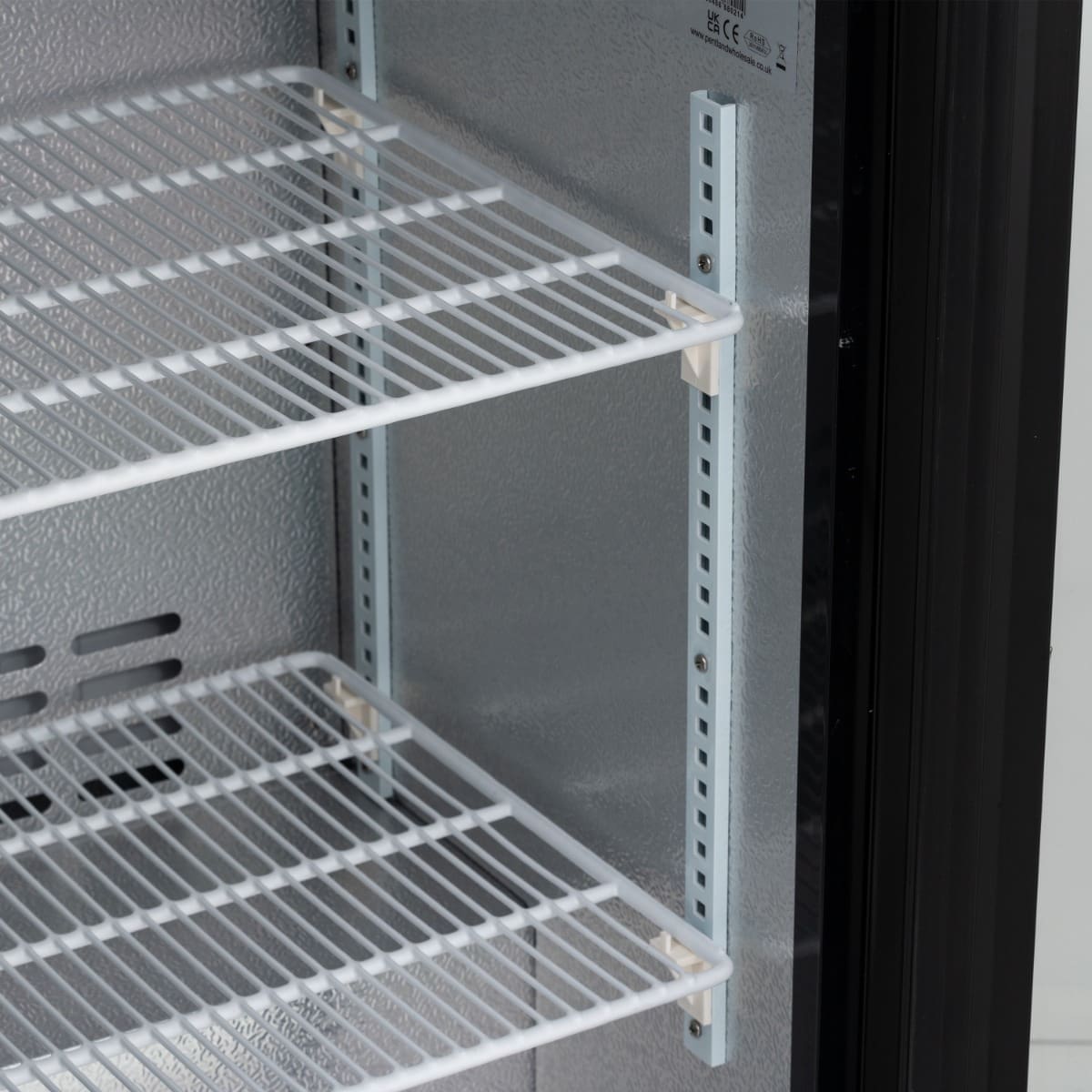 BLIZZARD Low Height Triple Hinged Glass Door Bottle Cooler - Image 4