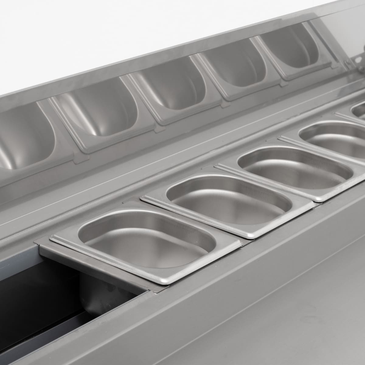 BLIZZARD Compact Double Door Counter Refrigerator With Raised Collar - Image 5