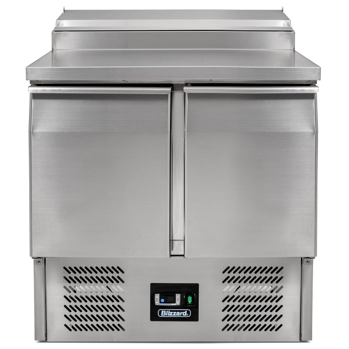 BLIZZARD Compact Double Door Counter Refrigerator With Raised Collar - Image 2
