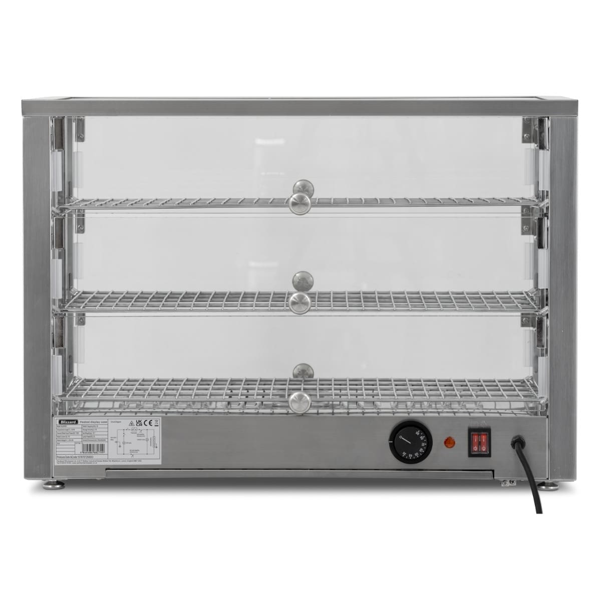 BLIZZARD Counter Top Duel Access Heated Merchandiser - Image 4