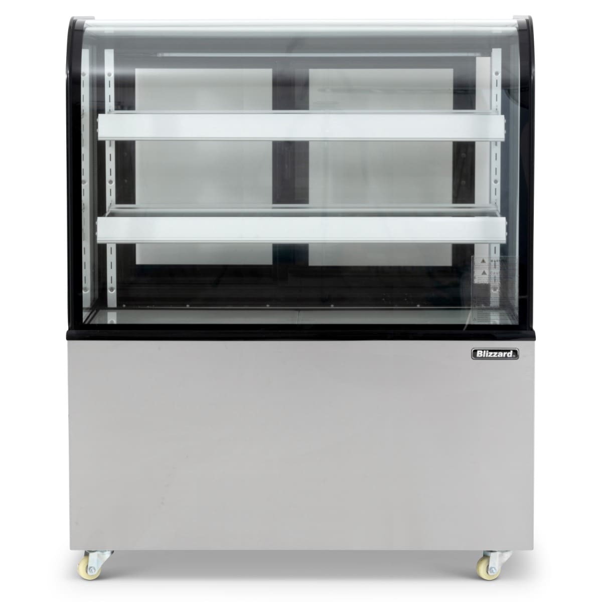 BLIZZARD 1.2m Curved Glass Low Height Merchandiser - Image 2