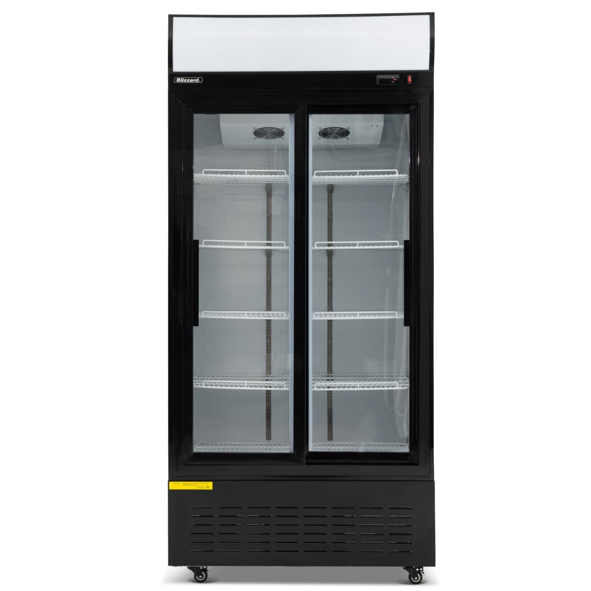 BLIZZARD 630L Double Sliding Glass Door Display Merchandiser - Image 2
