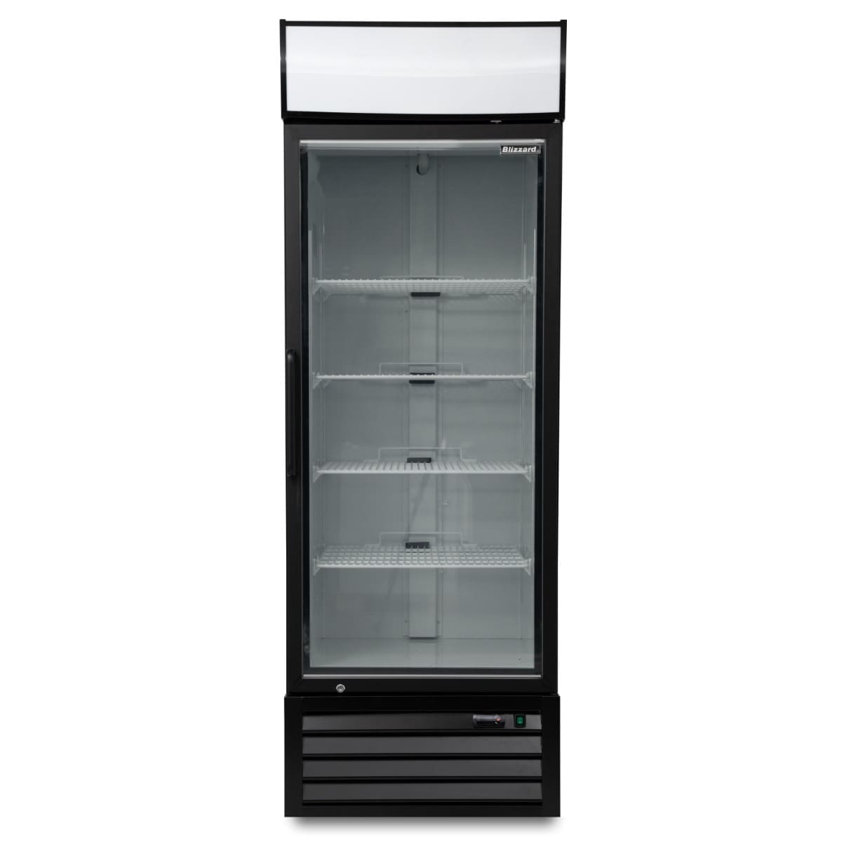 BLIZZARD Single Hinged Glass Door Freezer Display Merchandiser - Image 2