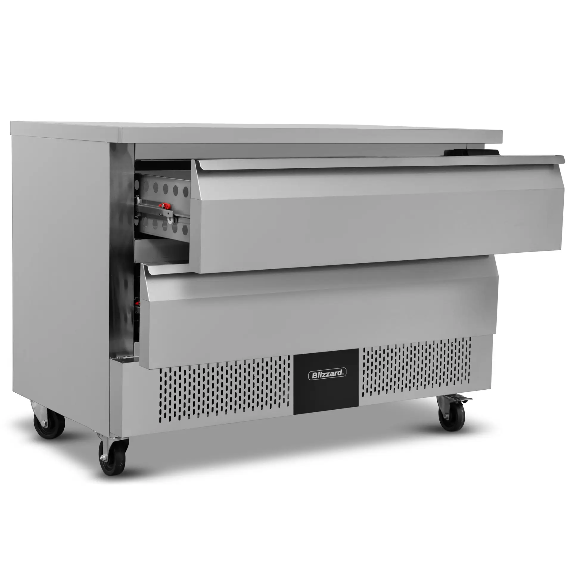 BLIZZARD 900mm Double Stainless Steel Multi Temp Chef Drawer - Image 2